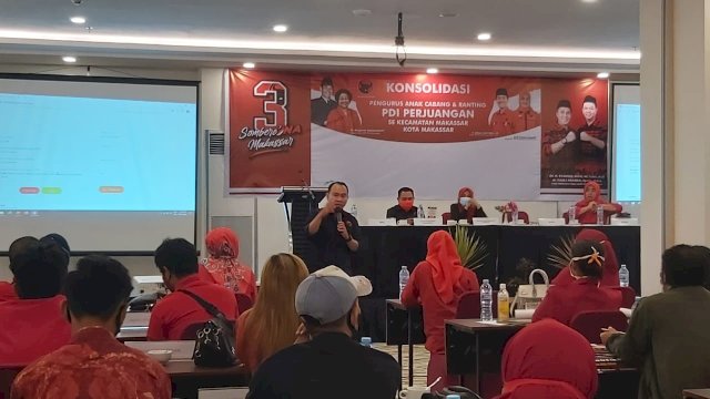 Demi DILAN, PDI Perjuangan Kota Makassar Bangun 200 Posko Rumah Perjuangan