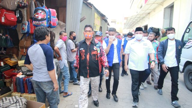 Asosiasi Pedagang Pasar Sentral Jatuhkan Pilihan Ke Appi-Rahman, Ini Alasannya