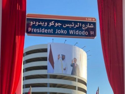 Pemerintah UEA Resmikan Nama Jalan Presiden Joko Widodo di Abu Dhabi