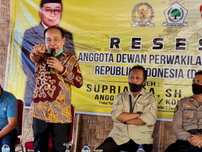Reses di Soppeng, Supriansa sempat jelaskan Omnibus Law kepada masyarakat