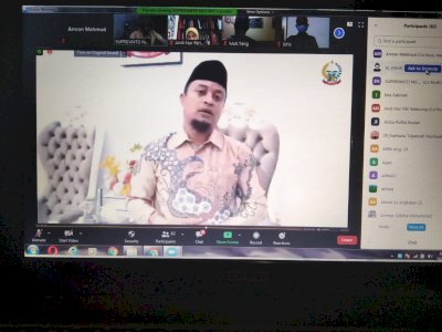 Webinar IKAPPM, Wagub Sulsel Ajak Santri Terdepan Perlihatkan Islam Memiliki Moral Kepemimpinan