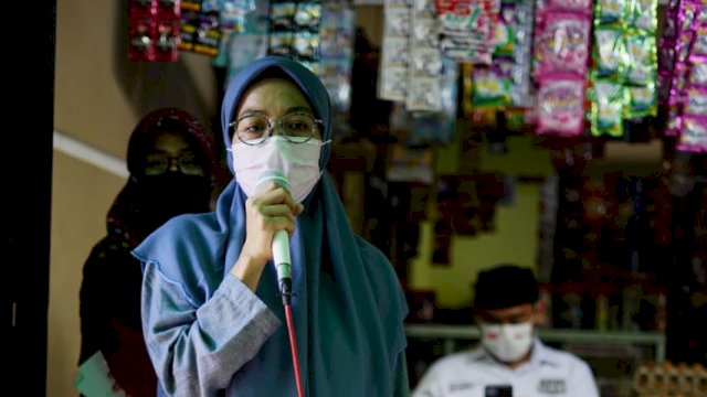 Sasar Ibu-ibu di Rappokalling, Melinda Paparkan Program UMKM Appi-Rahman