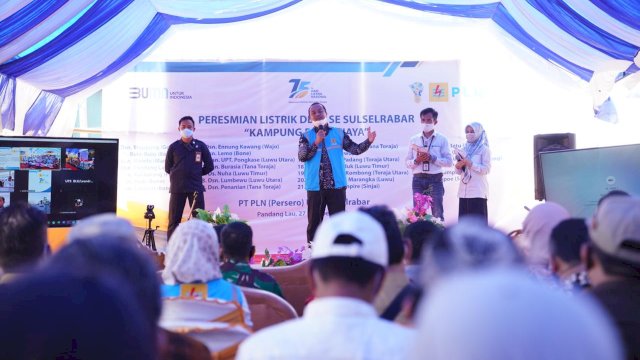 Naikkan MCB, Wagub Sulsel Tandai Hadirnya Listrik di Kepulauan Padang Lau Pangkep