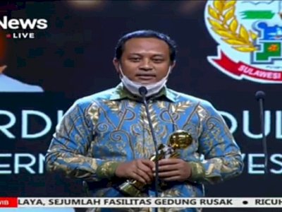 Pemprov Sulsel terima penghargaan Indonesia Awards, Wagub: Ini untuk semua warga Sulsel.