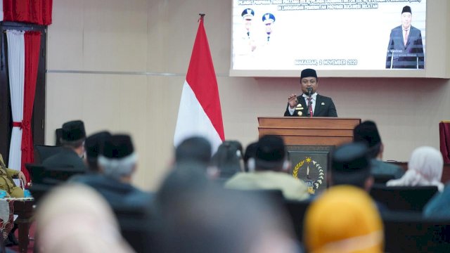 Melantik Pejabat Lingkup Pemprov, Wagub Sulsel : Jabatan Bukanlah Hadiah
