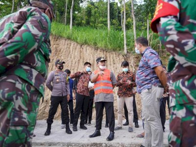 Yang Kedua Kalinya, Wagub Sulsel Pantau Progres Jalan Pintas Barru (Kamiri) &#8211; Soppeng (Lawo).