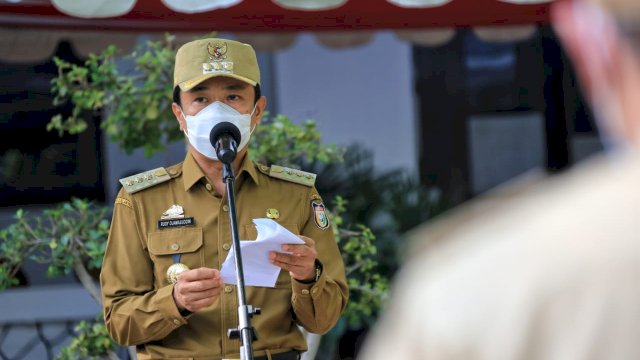 Amanat Pj Wali Kota Makassar di Upacara Peringatan Hari Pahlawan