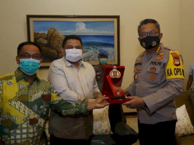 Appi-Rahman Kompak Sambut Kapolrestabes Makassar, Komitmen Ciptakan Pilkada Damai