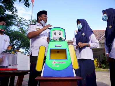 Wagub Sulsel Beri Dukungan Tim Robotik MTsN 1 Makassar