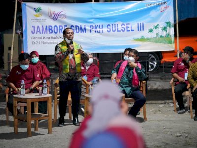 Diikuti Pendamping PKH Dari 6 kabupaten, Wagub Sulsel Beri Motivasi pada Jambore SDM PKH