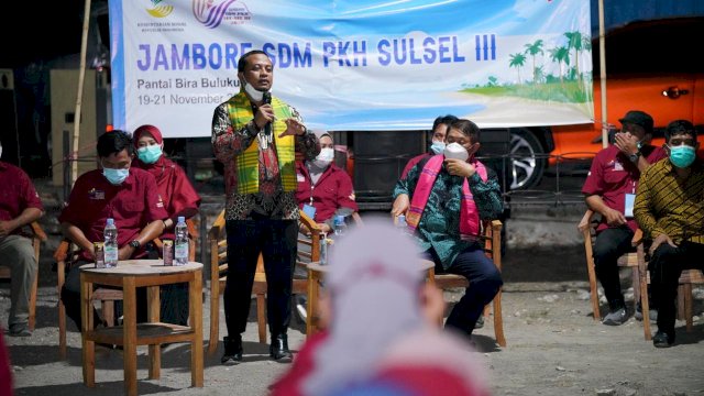 Diikuti Pendamping PKH Dari 6 kabupaten, Wagub Sulsel Beri Motivasi pada Jambore SDM PKH
