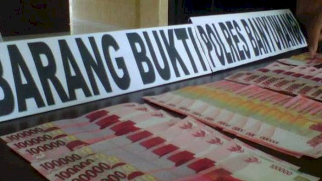 Rp 18 Miliar Uang Palsu Gagal Beredar