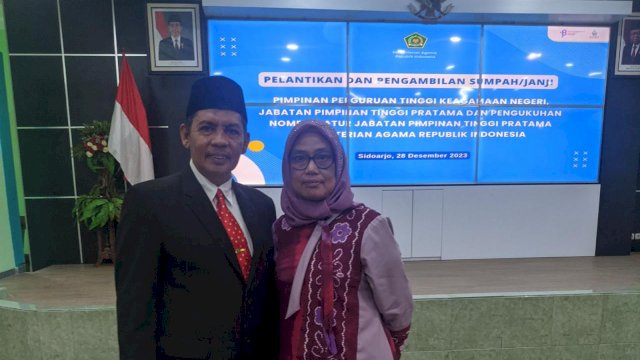 Menag Gus Yaqut Lantik Drs Suleman Jadi Kepala Biro AUPK UIN Alauddin Makassar