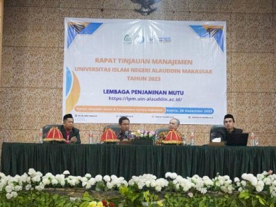 LPM UIN Alauddin Gelar Rapat Tinjauan Manajemen, Rektor: Akreditasi Unggul Harga Mati