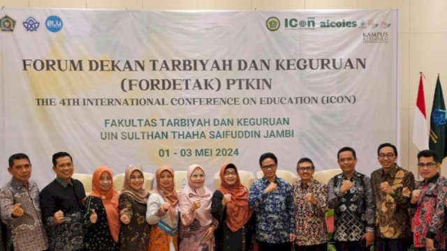Forum Dekan Tarbiyah dan Keguruan di Jambi, FTK UIN Alauddin Jadi Tuan Rumah Agustus 2024