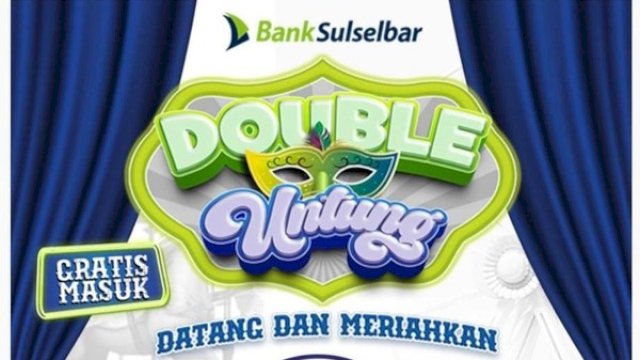 Gratis! Puncak Double Untung Bank Sulselbar Hadirkan Artis Ibu Kota