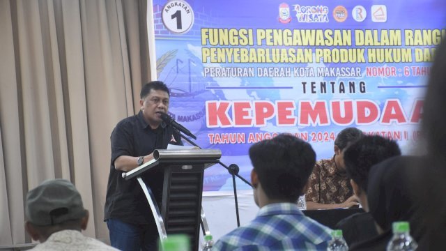 Arifin Dg Kulle Jamin Perda Kepemudaan Berdayakan Pemuda Makassar
