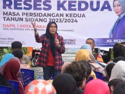 Reses di Titik Terakhir, Rezki Minta Pemerintah Rutin Data Warga Layak Terima Bansos