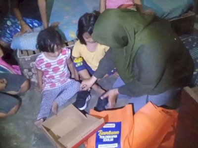 Andalan Sulsel Peduli dan AAS Community Berbagi Paket Perlengkapan Sekolah untuk Anak Yatim-Piatu dan Dhuafa di Gowa