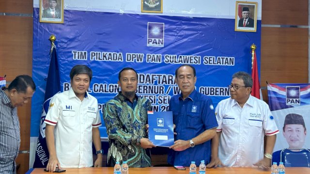 PAN Komitmen Kembali Usung Andi Sudirman di Sulsel, Akui Sudah Teruji, Kapasitas, dan Survei Tertinggi