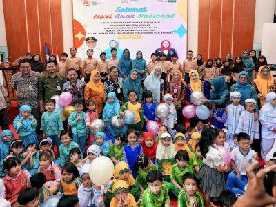 Ninuk Zudan Beri Apresiasi, OPD Lingkup Pemprov Sulsel Ramai-ramai Peringati Hari Anak Nasional