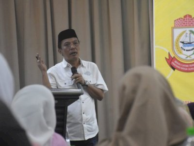 Sosialisasi Pendidikan, Wahab Tahir: Orang Yang Berilmu Lebih Tinggi Derajatnya