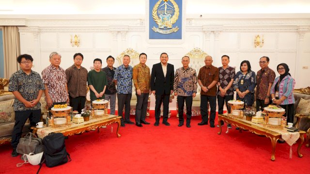 Pj Gubernur Sulsel Prof Zudan – Investor Asal Jepang Bahas Potensi Investasi di Sulsel