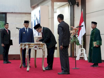 Dilantik Jadi Sekda Sulsel, Jufri Rahman Ajak Semua Pihak Bangun Suasana Kondusif