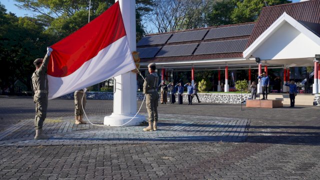 Sekprov Sulsel Jufri Rahman jadi Irup di Upacara Hari Kemerdekaan RI ke 79 Tahun