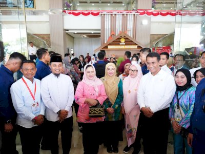 Andi Sudirman Turut Menyambut Kunjungan Istri Joko Widodo di AAS Building