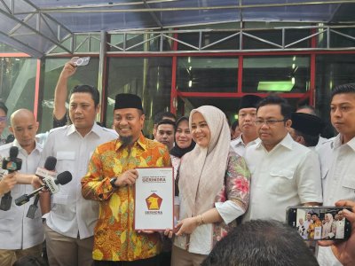 Breaking News : Gerindra Resmi Dukung Andalan Hati di Pilgub Sulsel