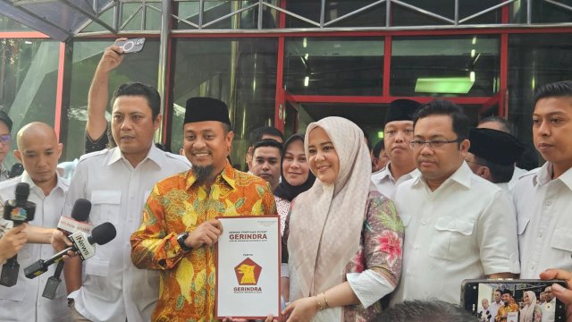 Breaking News : Gerindra Resmi Dukung Andalan Hati di Pilgub Sulsel