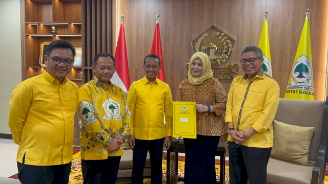 Andalan Hati Terima Rekomendasi B1-KWK dari Partai Golkar untuk Pilgub Sulsel 2024