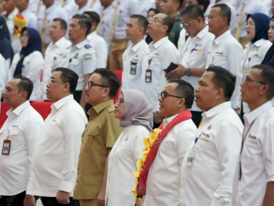 Sekda Sulsel Jufri Rahman Dampingi Kunjungan Kerja Menpan RB Azwar Anas di Kota Makassar dan Kabupaten Maros