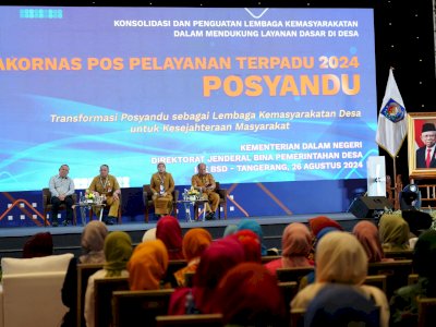 Hadiri Rakornas, Ninuk Triyanti Zudan Ajak Peserta Memulai Transformasi Posyandu Sebagai Garda Terdepan Pelayanan Kesehatan Ibu dan Anak