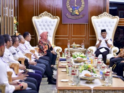 Penerimaan Visitasi Kepemimpinan Nasional PKN, Pj Gubernur Sulsel Prof Zudan Berbagi Tips Kelola Pemerintahan