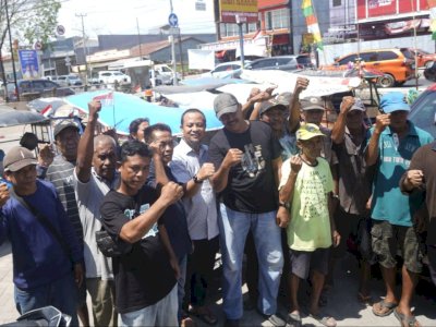 Temui Andi Sudirman, Komunitas Bentor dan Ojek di Takalar Siap Menangkan Andalan &#8211; Hati