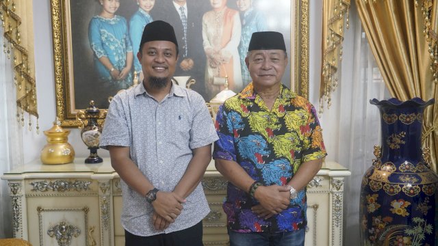 Andi Sudirman Sowan ke Kediaman Wakil Bupati Gowa