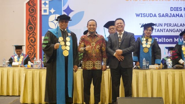 Andi Sudirman Hadiri Rapat Senat Terbuka Luar Biasa Universitas Kristen Indonesia Paulus Makassar