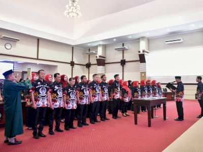 Lantik 24 Pejabat Fungsional Lingkup Pemprov Sulsel, Pj Gubernur Prof Zudan Harap Fokus Pada Peningkatan Keahlian