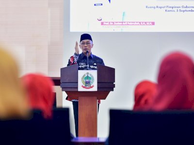 Cegah Bullying, Pj Gubernur Sulsel Prof Zudan Harap Senior Membantu dan Menyayangi Junior