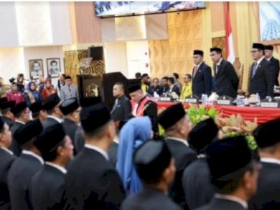 Sebanyak 50 Anggota DPRD Kota Makassar Periode 2024-2029 Resmi Dilantik