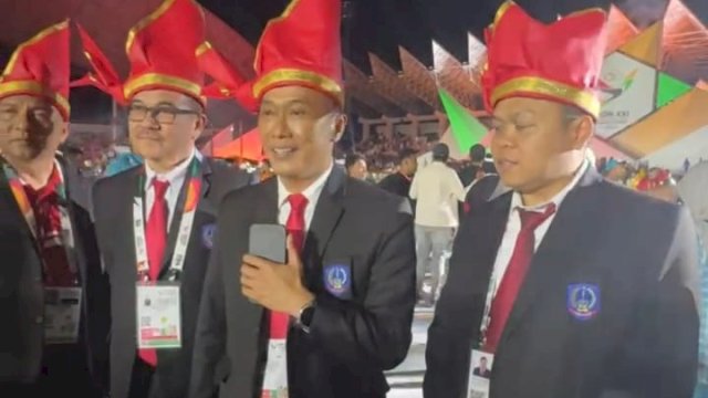 Atlet Sulsel Tampil Percaya Diri di PON Aceh-Sumut 2024, Prof Zudan: Malam Ini Pembukaan, Besok Saya Saksikan Teman-Teman Berlaga