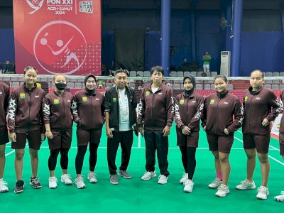 Tanding Perdana di PON XXI, Tim Bulutangkis Sulsel Sikat NTB 5-0 Tanpa Balas