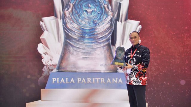 Berhasil Beri Perlindungan Bagi Pekerja di Berbagai Sektor, Pemprov Sulsel Sabet Penghargaan Paritrana Award