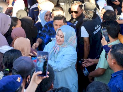 Silaturahmi Hangat, Fatmawati Berbaur Tanpa Sekat dengan Ribuan Warga Parepare