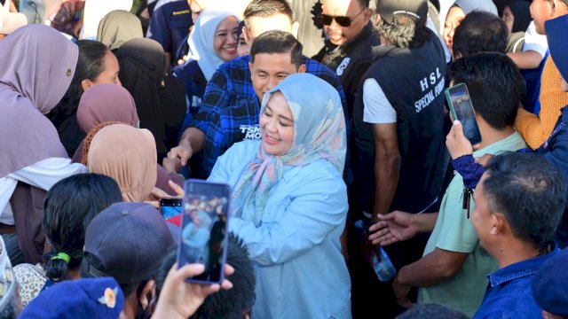 Silaturahmi Hangat, Fatmawati Berbaur Tanpa Sekat dengan Ribuan Warga Parepare