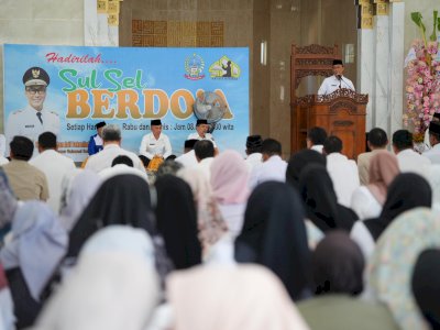 Perayaan Maulid di lingkup Pemprov Sulsel, Pj Gubernur Prof Zudan Ajak Teladani Nabi Muhammad SAW