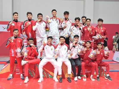 Cabor Anggar Sumbang Perunggu untuk Sulsel