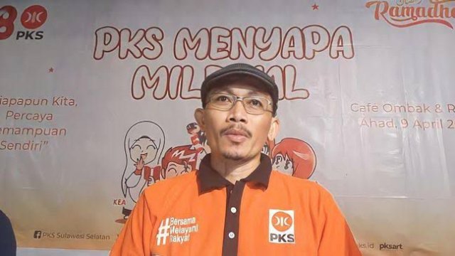 Sekretaris DPW PKS Sulsel, Rustang Ukkas/foto:ist